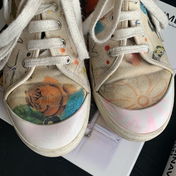 Marc Jacobs Canvas City Sneaker Size 37IT 7.5 US - Picture 4 of 6